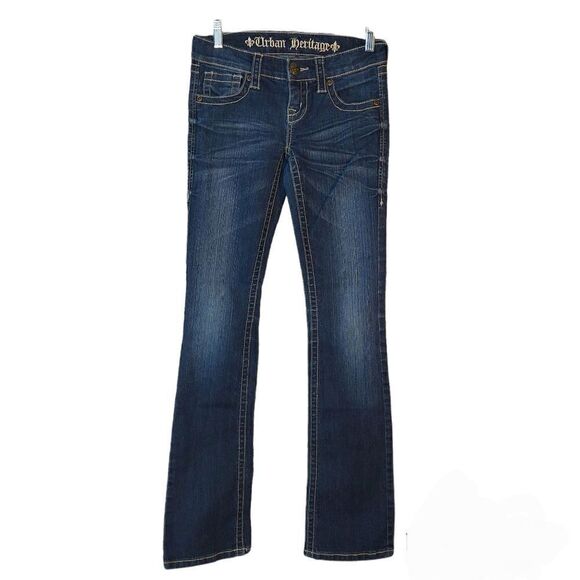Urban Heritage Size 3 Low Rise Bootcut Jeans - Picture 1 of 14